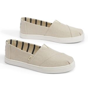 Toms Natural Heritage Canvas Alparagatas Shoes 7.5